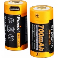 Аккумулятор 16340 Fenix 700 mAh Li-ion с разъемом для USB купить в Витебске