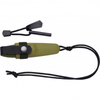 Нож Morakniv Eldris + огниво , цвет зеленый купить в Витебске