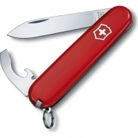 Нож перочинный Victorinox Bantam, сталь X55CrMo14, рукоять Cellidor®, красный купить в Витебске