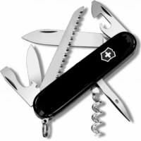 Нож перочинный Victorinox Camper 91 мм, 13 функций, черный купить в Витебске