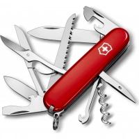 Нож перочинный Victorinox Huntsman, сталь X55CrMo14, рукоять Cellidor®, красный купить в Витебске