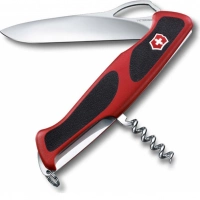 Нож перочинный Victorinox RangerGrip 63, сталь X55CrMo14, рукоять полиамид, красно-чёрный купить в Витебске