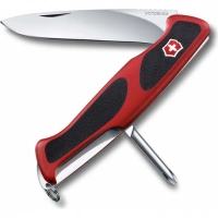 Нож перочинный Victorinox RangerGrip, сталь X50CrMoV15, рукоять нейлон, красно-чёрный купить в Витебске