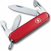 Нож перочинный Victorinox Recruit, сталь X55CrMo14, рукоять Cellidor®, красный купить в Витебске