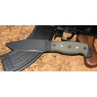 Нож с фиксированным клинком Ontario «NS-4 Black Canvas Micarta Handle» купить в Витебске