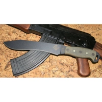 Нож с фиксированным клинком Ontario «NS-9 Black Micarta «, фосфорные доты купить в Витебске