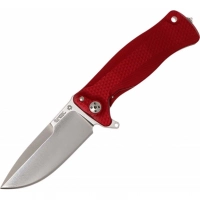 Нож складной LionSteel SR11A RS RED, сталь Uddeholm Sleipner® Satin Finish, рукоять алюминий (Solid®), красный купить в Витебске