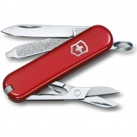 Нож Victorinox Classic SD Colors, Style Icon (0.6223.G) красный, 7 функций 58мм купить в Витебске