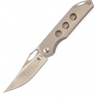 Складной нож Kizer Assassin, сталь CPM S35VN, рукоять титан, золотистый купить в Витебске