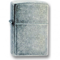 Зажигалка ZIPPO Antique Silver Plate, латунь с покрытием ™Plate, серебристый, матовая, 36х12×56 мм купить в Витебске