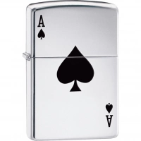 Зажигалка ZIPPO Armor™  Туз с покрытием High Polish Chrome купить в Витебске