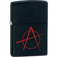 Зажигалка ZIPPO Classic А с покрытием Black Matte, латунь/сталь, чёрная, матовая, 36x12x56 мм купить в Витебске