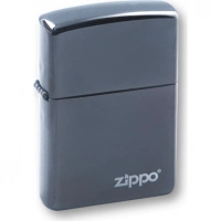 Зажигалка ZIPPO Classic с покрытием Black Ice®, латунь/сталь, чёрная, глянцевая, 36х12х56 мм купить в Витебске