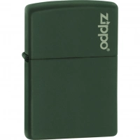 Зажигалка ZIPPO Green Matte, латунь с порошковым покрытием, зеленая, матовая, 36х56х12 мм купить в Витебске