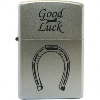 Зажигалка ZIPPO Horse Shoe Satin Chrome, латунь с никеле-хром. покрыт., серебр., матовая, 36х56х12мм купить в Витебске