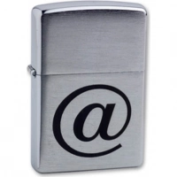 Зажигалка ZIPPO Internet Brushed Chrome, латунь с ник.хром. покрыт., серебр., матов., 36х56х12 мм купить в Витебске